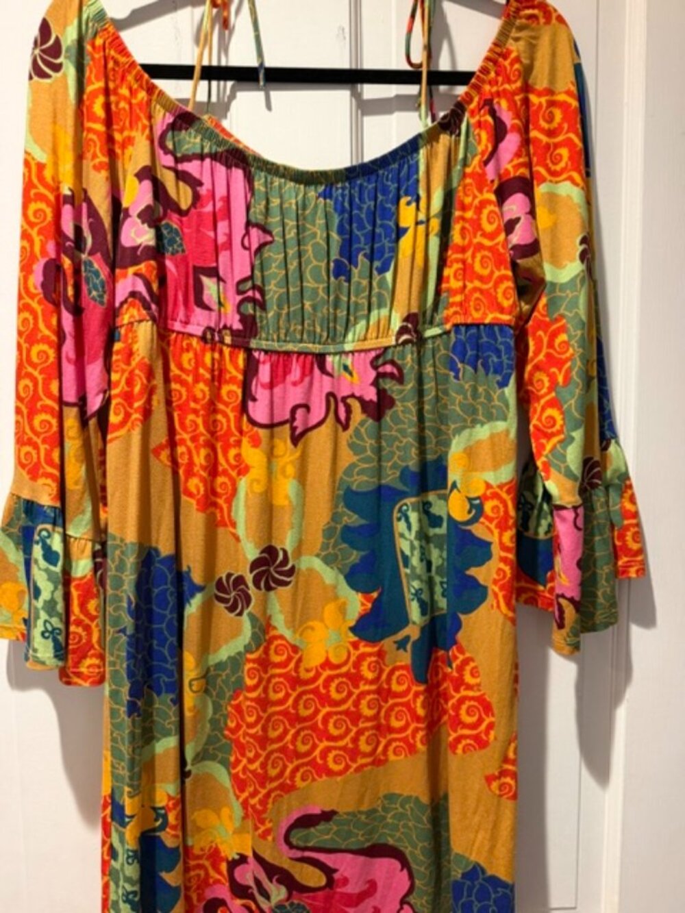Voom by Joy Han Boho Empire Waist Festival Dress Size L